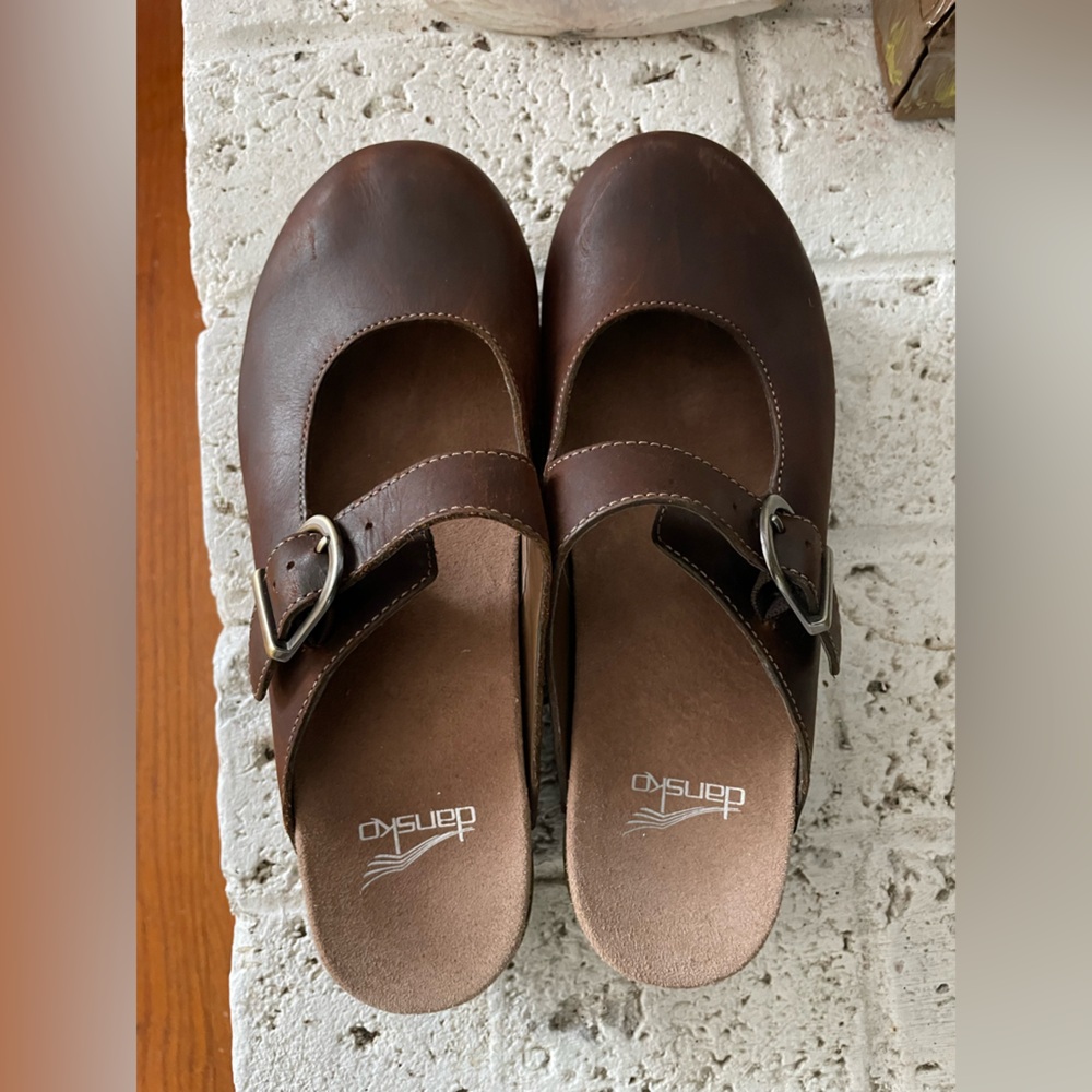 Dansko Leather Clogs